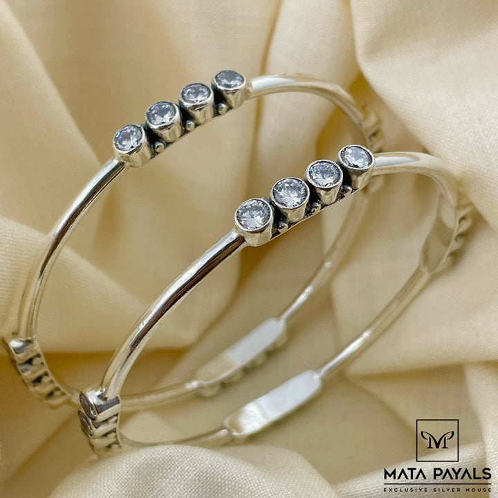 Four Stone Bangle
