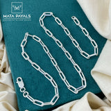 Interlinked Silver Neckchain