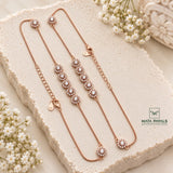 Dreamy Rose Gold Anklet