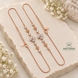 Zircon Rose Gold Payal