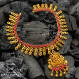Devi Lakshmi Peacock Delightful Necklace