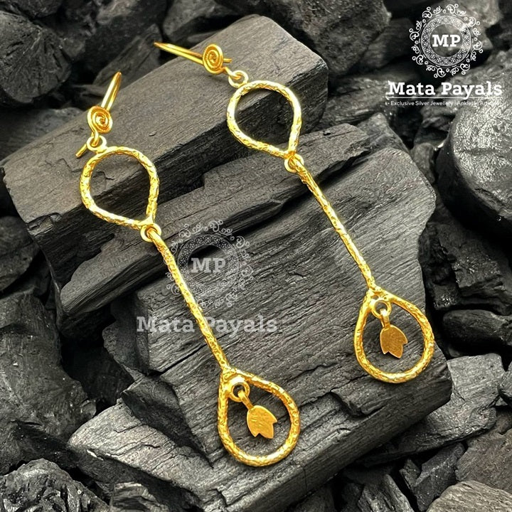 Dew Drop Gold Plated Earings