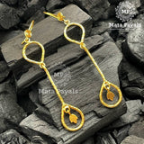 Dew Drop Gold Plated Earings