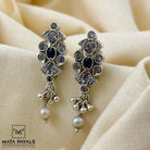 Gorgeous Oxidised Stud