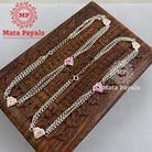 Dil Enamel Chain Anklet