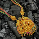 Divine Gajja Lakshmi Nakshi Gold Plated Necklace