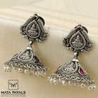 Superlative Oxidized Jhumka