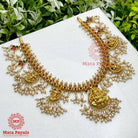 Divine Lakshmi Shanku Guttapusalu Necklace