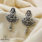 Lakshmi Oxidised Stud
