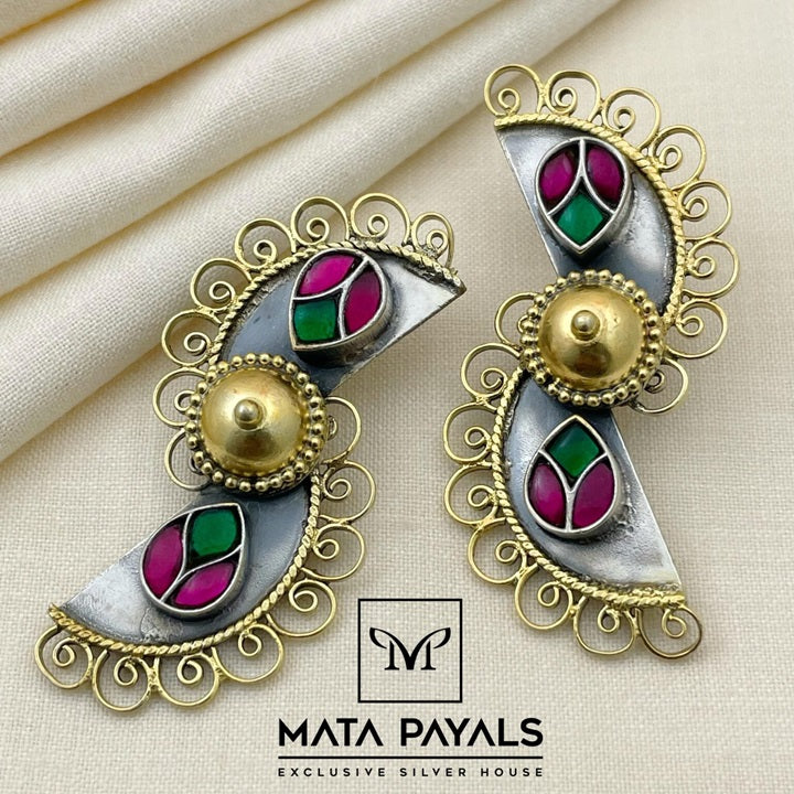 Dual Tone Chandbali