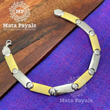 Dual Tone Matt Finish Bracelet