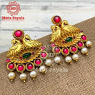 Dyad Peacock Dazzling Chandbali