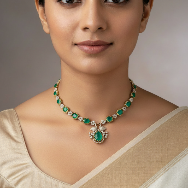 Ravishing Mayura Necklace
