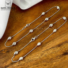 Enchanting Silver Anklet