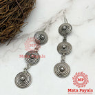 Encircle Oxidised Earring