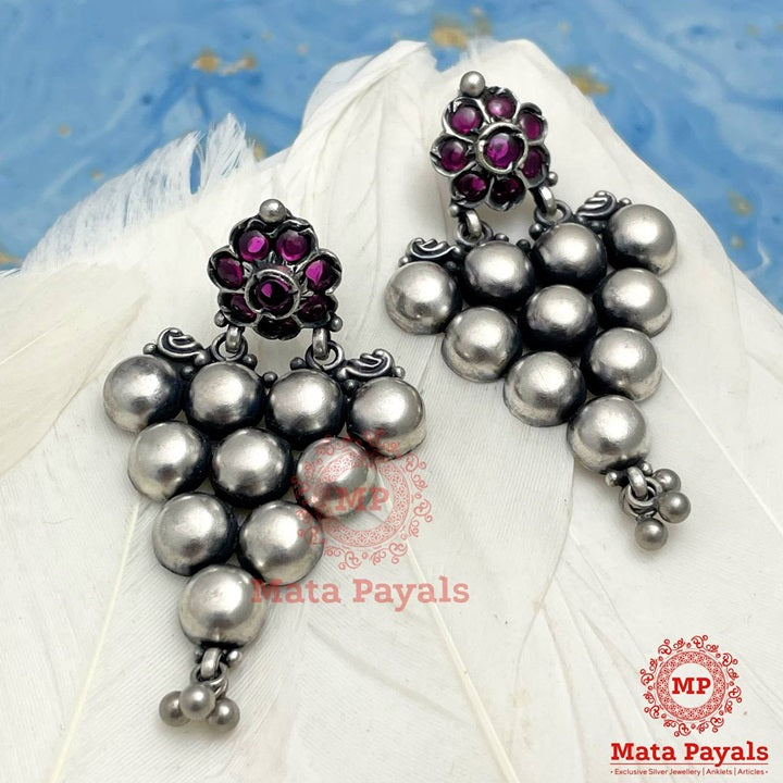 Exceptional Oxidised Earing
