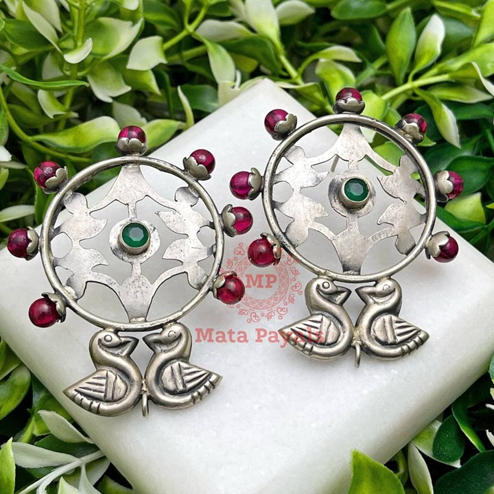 Exquisite Oxidised Chandbali
