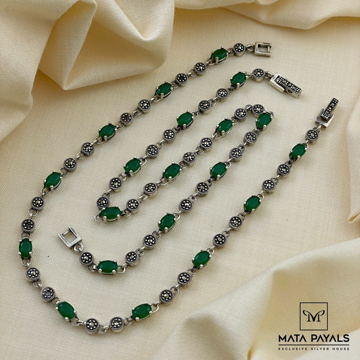 Attractive Marcasite Anklet