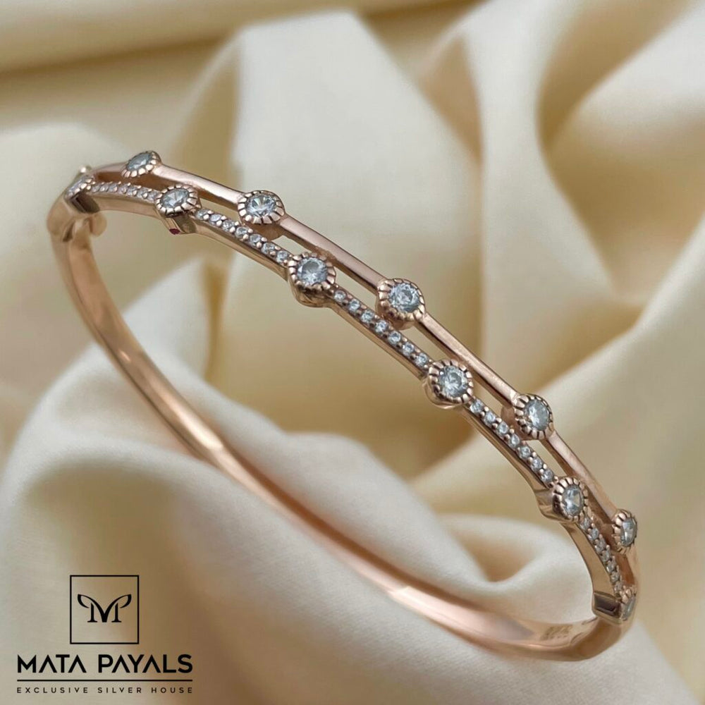 Fashionable Rose Gold Kada