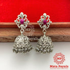 Filigree Oxidised Jhumka