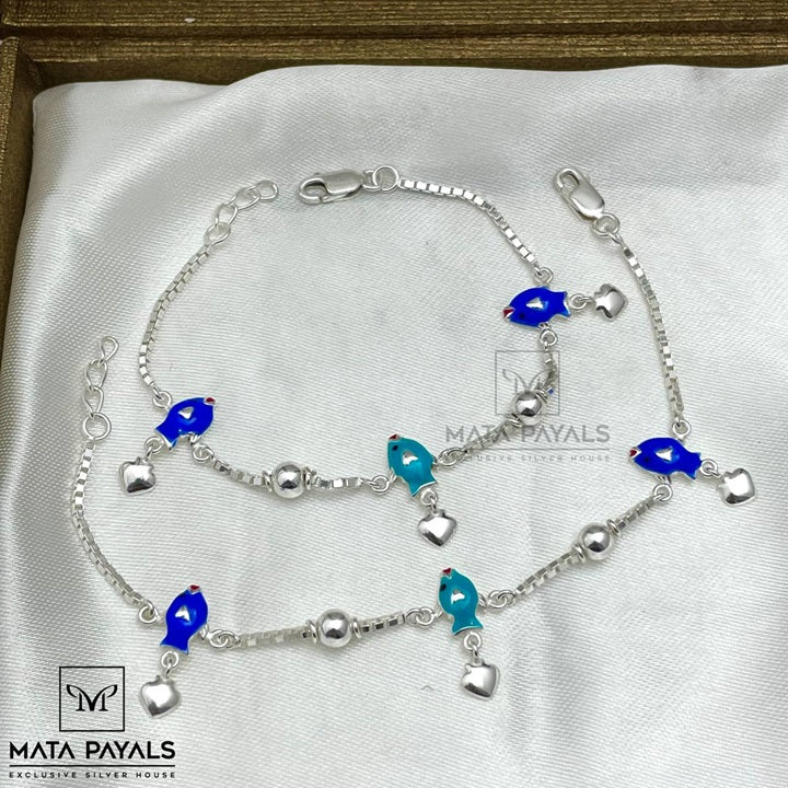 Fish Dangling Baby Anklet (4-5 Years)