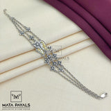 Flawless Floral Silver Bracelet