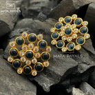 Galvanizing Trendy Gold Plated Stud