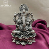 Shri Ekadanta Oxidised Idol-7.3 CM / 157.2 GM