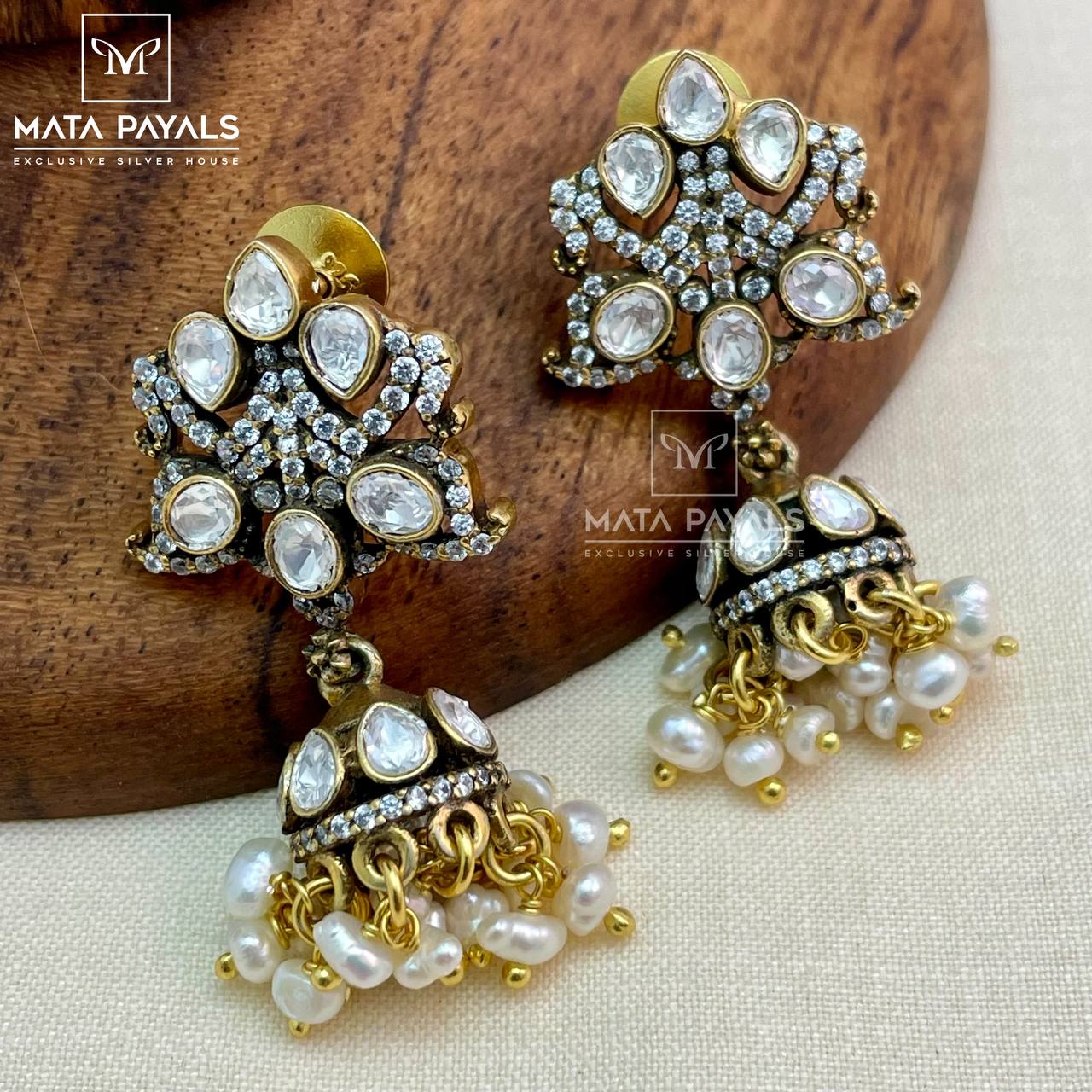 Glistening Victorian Jhumka