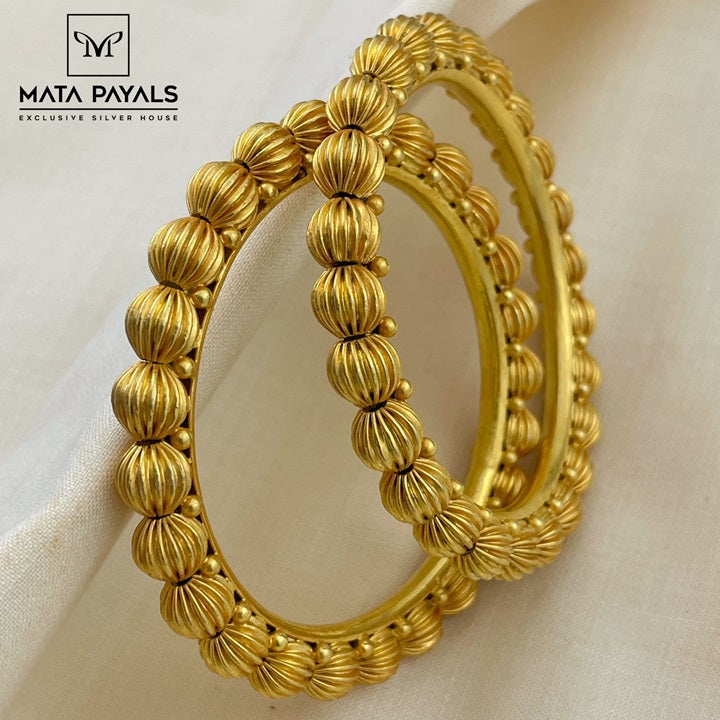 Delightful Gold Plated Bangles
