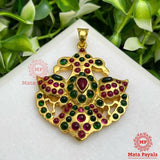 Gold Plated Gandaberunda Pendant