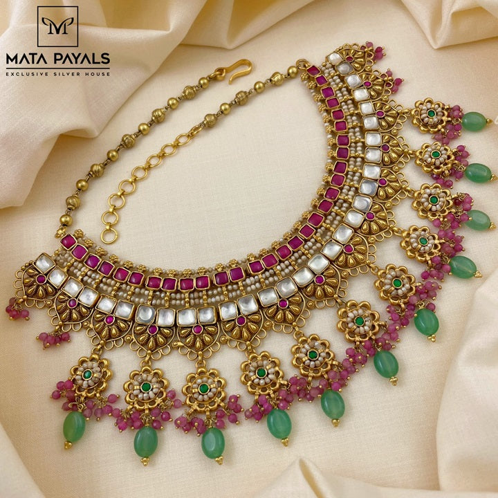 Blooming Kundan Radiant Necklaces