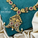 Traditional Nail Design Necklace