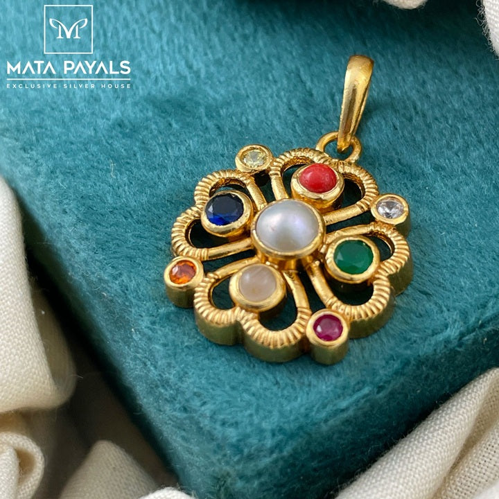 Heart Navaratnam Pendant