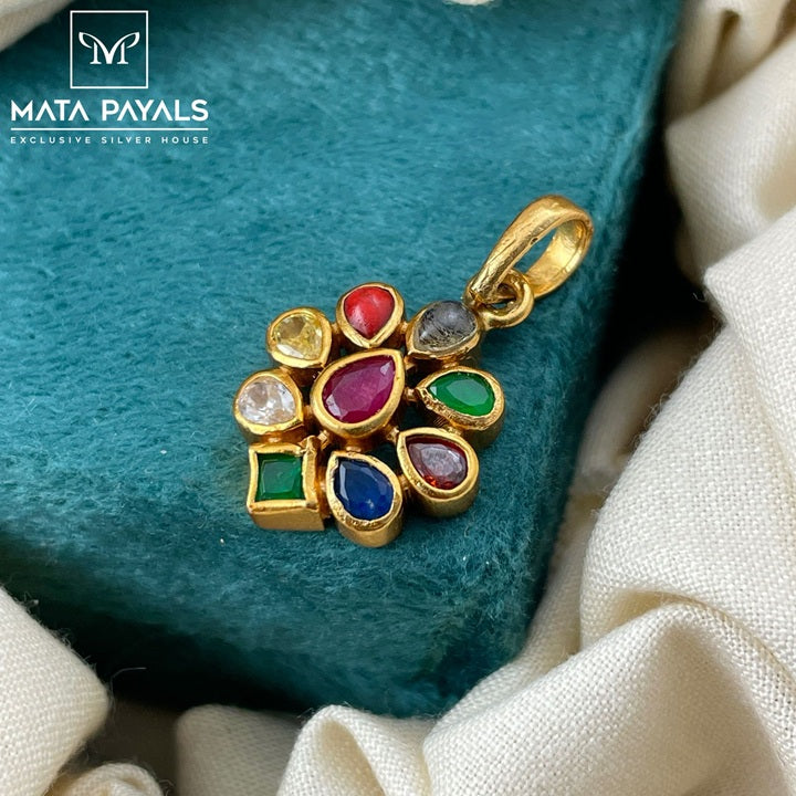Tiny Navaratnam Pendant