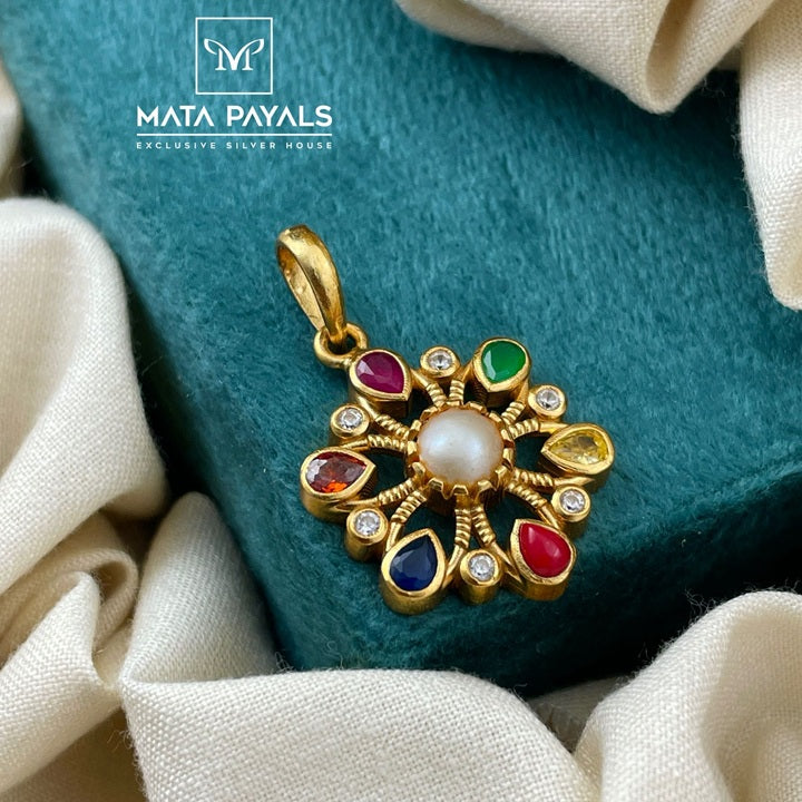 Multi-colour Flower Pendant