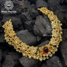 Gorgeous Trendy Silver Gold Plated Necklace