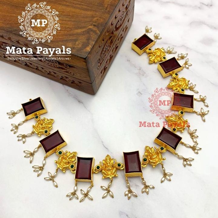 Graceful Gajanana Classy Necklace