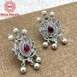 Groovy Zircon Silver Stud