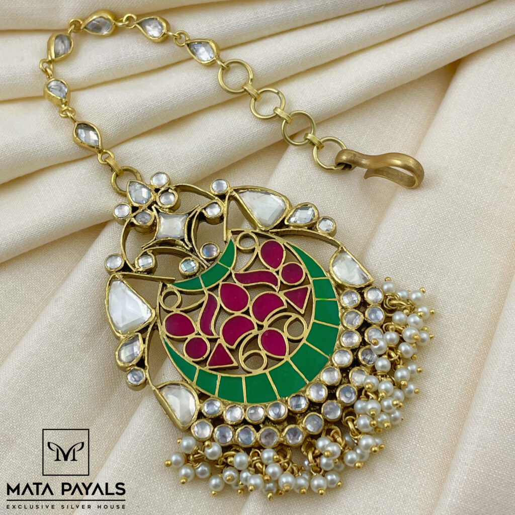 Heavy Kundan Mangtika