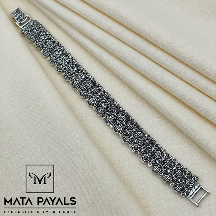Heavy Marcasite Bracelet
