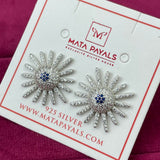 Sunflower Stud Blue