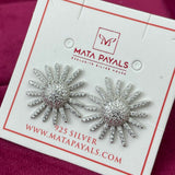 Sunflower Zircon Stud