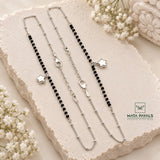 Black Beads With Star Charm