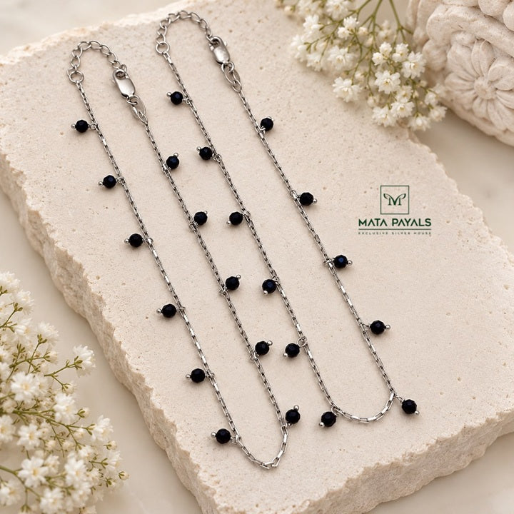 Top Seller Black Beads Payal