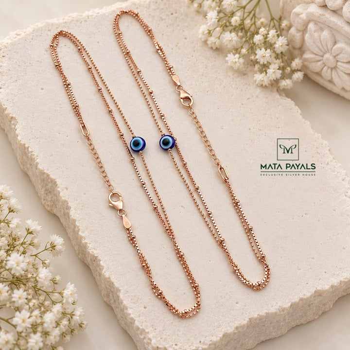Two Layer Rose Gold Chain