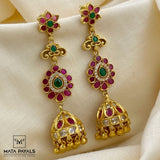 Ethnical Temple Gold Plated Jhumka
