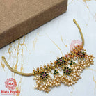 Impressive Guttapusalu Green Choker