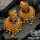 Incredible Peacock Gold Plated Chandbali