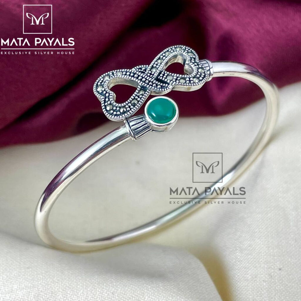 Infinite Oxidised Women’s Kada